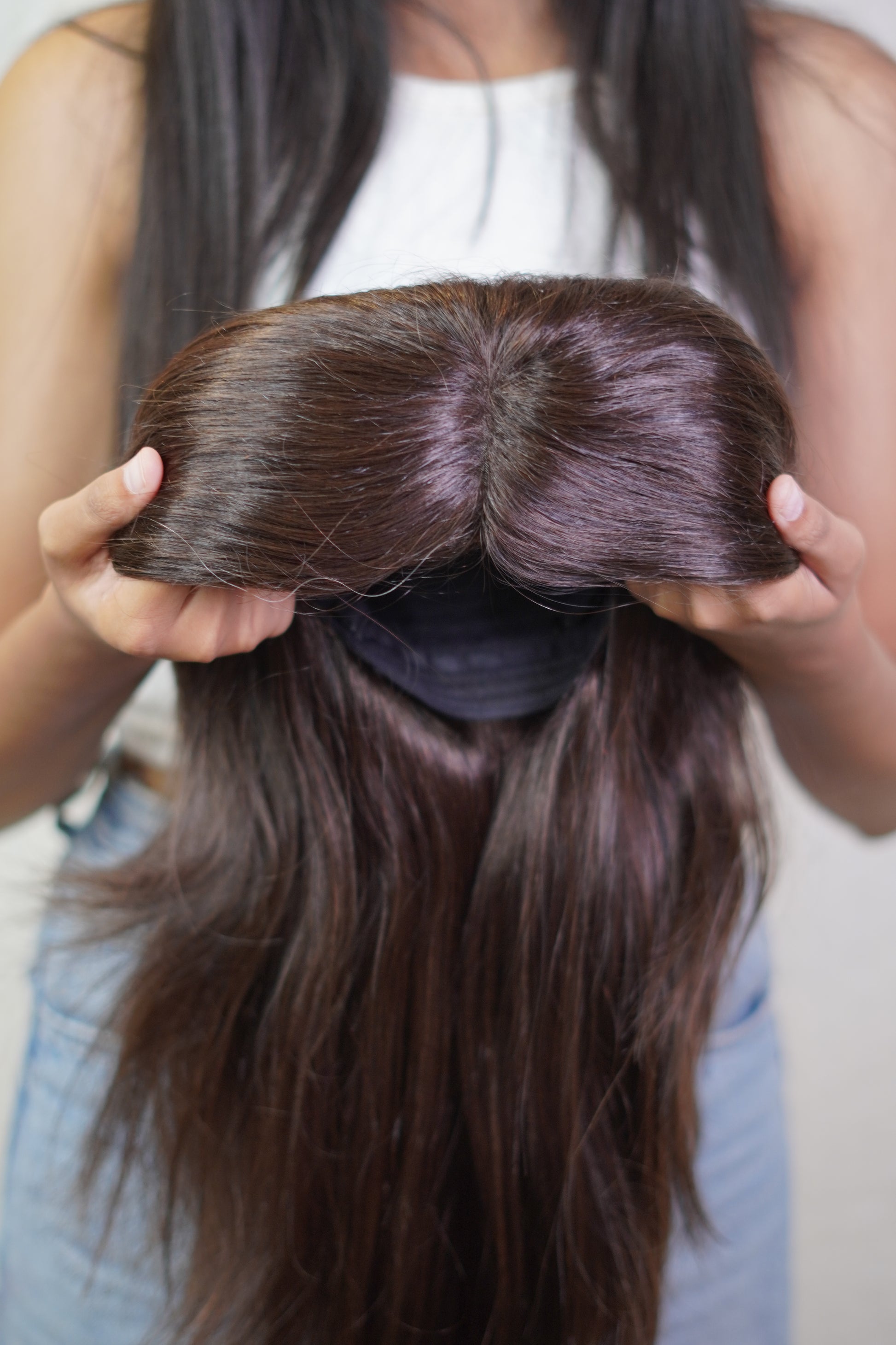 full head human hair wig