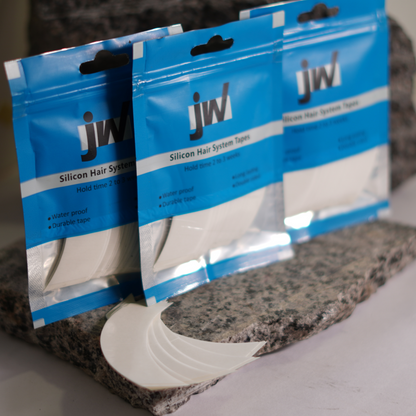 Silicon Hair System Tape 36 Piece Pack - JOKER WIGS ARTS & CRAFTS